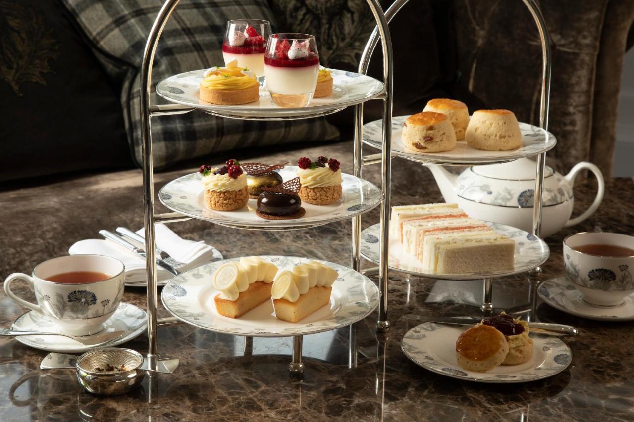 Cameron House On Loch Lomond Alexandria Exterior foto Afternoon tea at the InterContinental London Park Lane