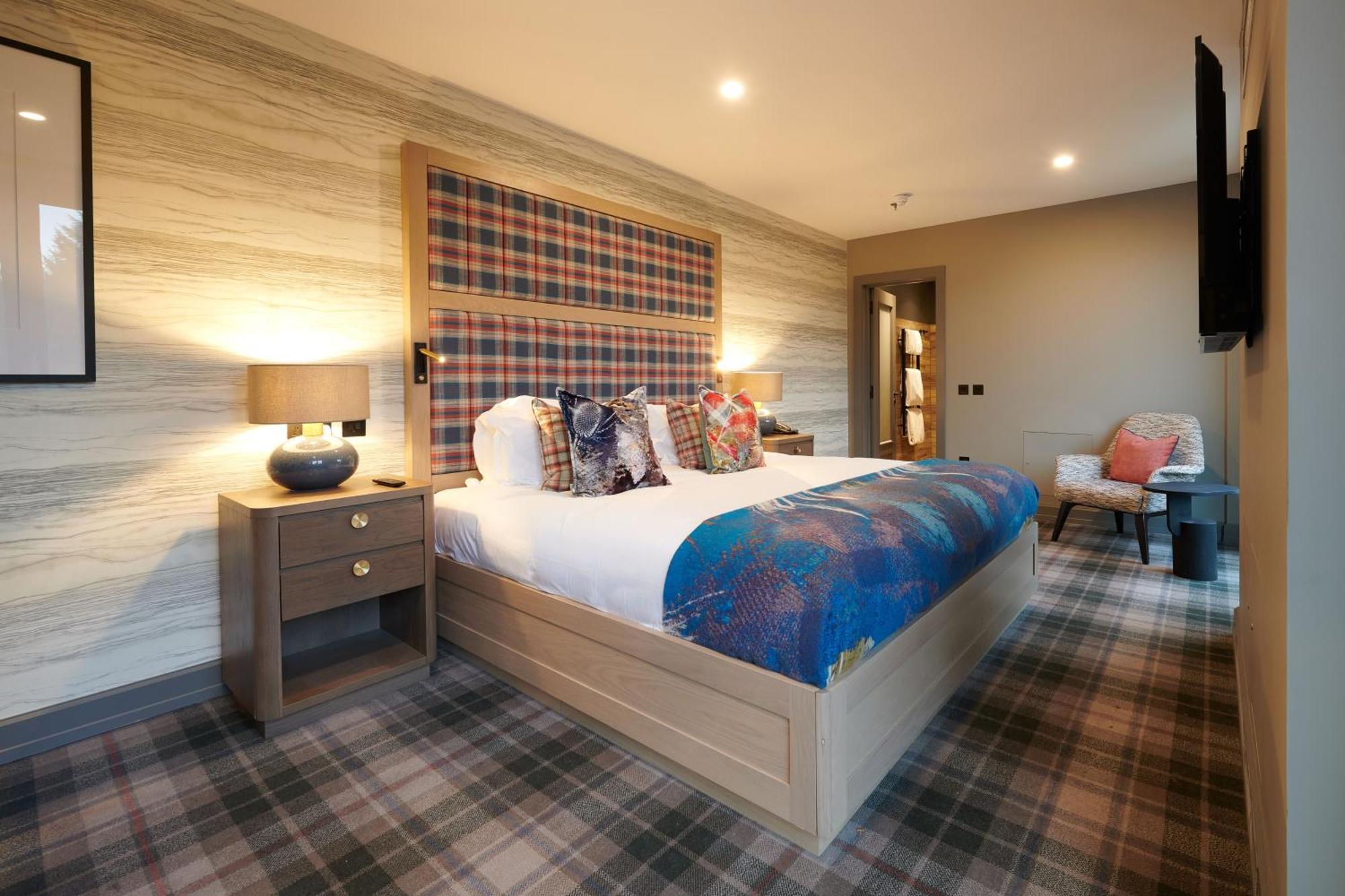 Cameron House On Loch Lomond Alexandria Exterior foto A bedroom at the hotel